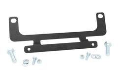 Rough Country Fairlead License Plate Mount